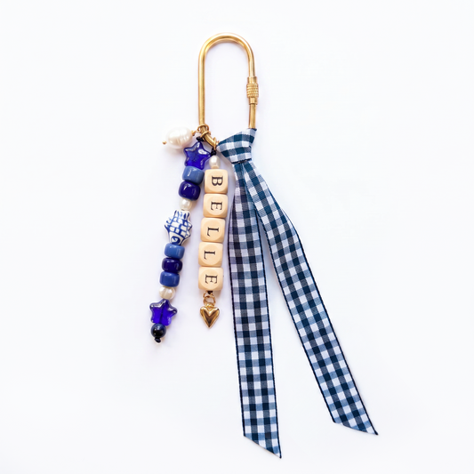 The Blueberry Gingham Charm