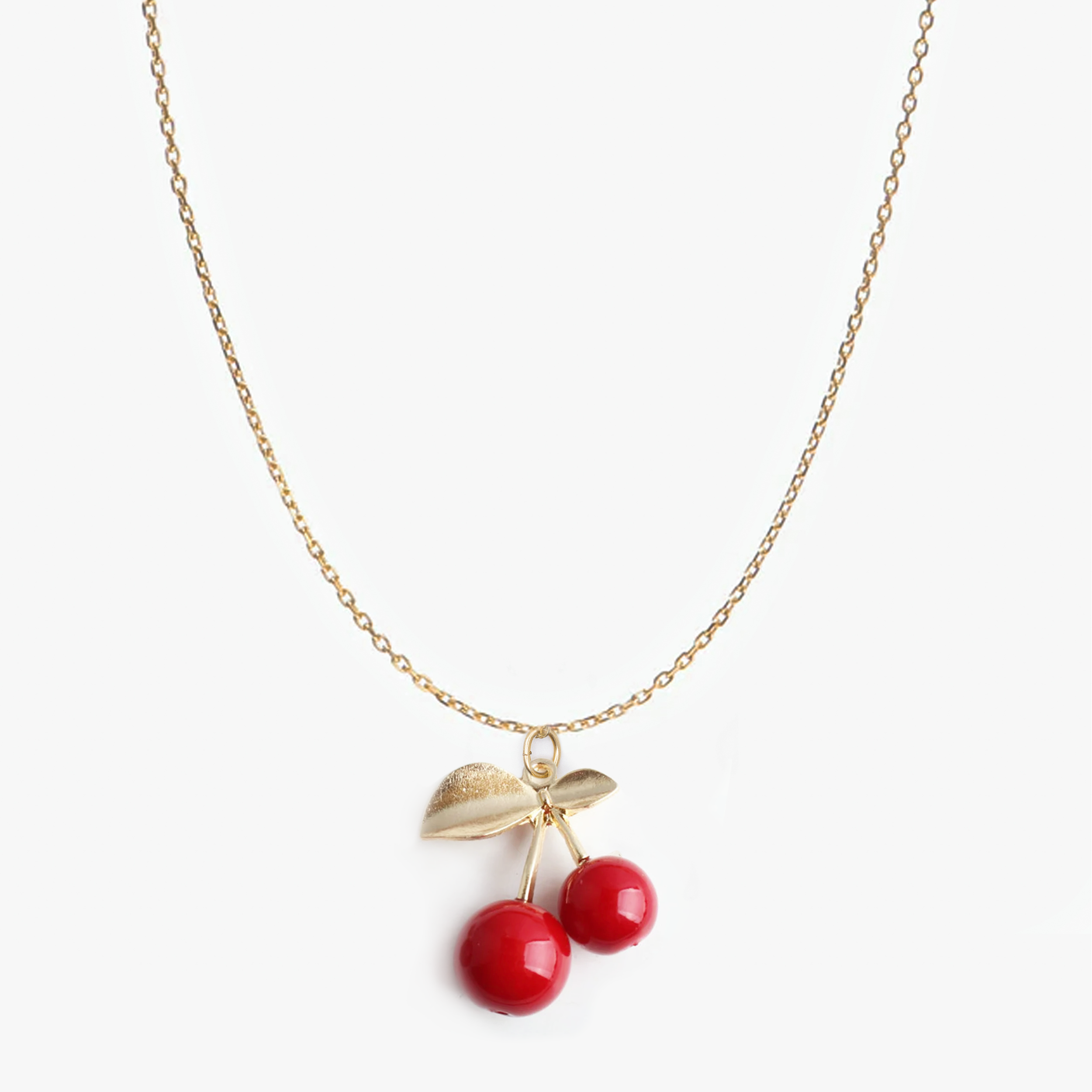 ★2023SS新作★KIRSH★CHERRY TOMBOY BIG PENDANT NECKLACE Amazon.com: Wishrocks Simulated Garnet & Emerald Cherry