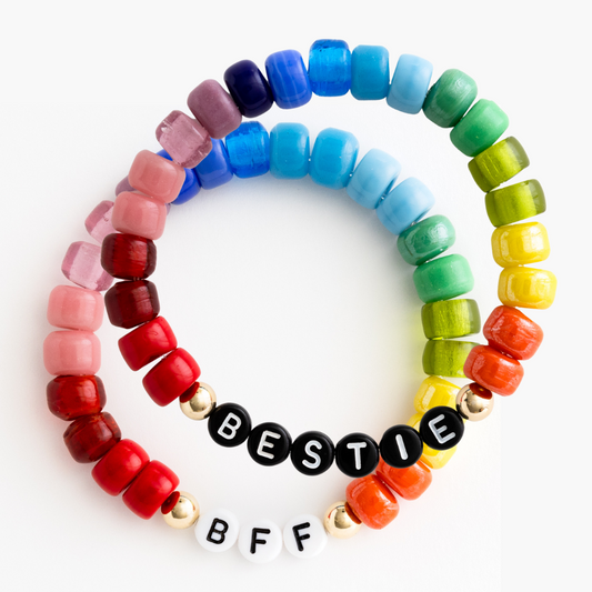 The Rainbow Puff Bracelet