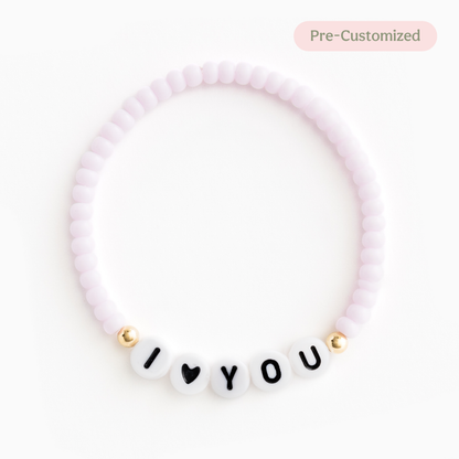 I♡YOU - Peony Bracelet