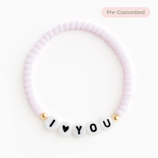I♡YOU - Peony Bracelet