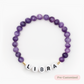 PRE-MADE Air Signs (Lepidolite) Bracelet