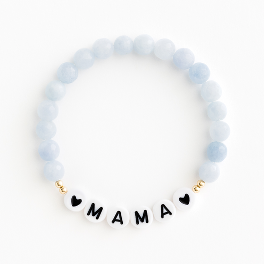 ♡MAMA♡ - Blue Aquamarine