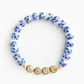 The Blue Porcelain Floral Bracelet