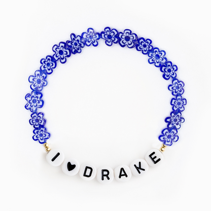 The Dark Blue Millefiori Bracelet