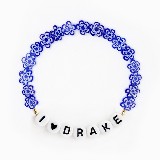 The Dark Blue Millefiori Bracelet