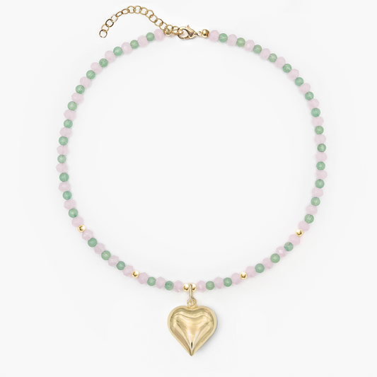 The Blush & Sage Necklace