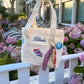 The Cranberry Ribbon Bag Charm
