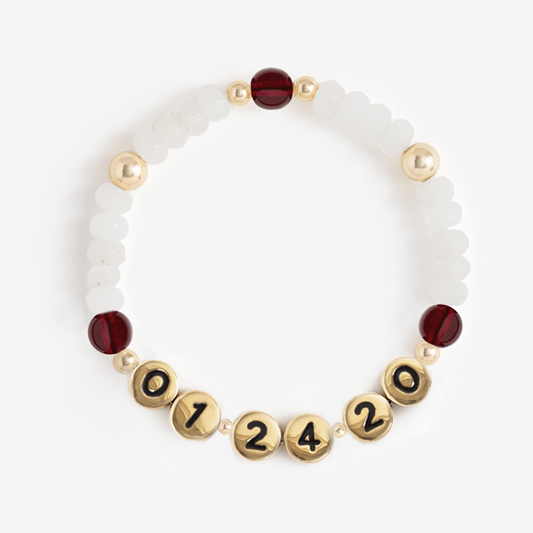 The January Bracelet (Garnet)