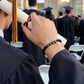 The Graduate's All Black Onyx Bracelet