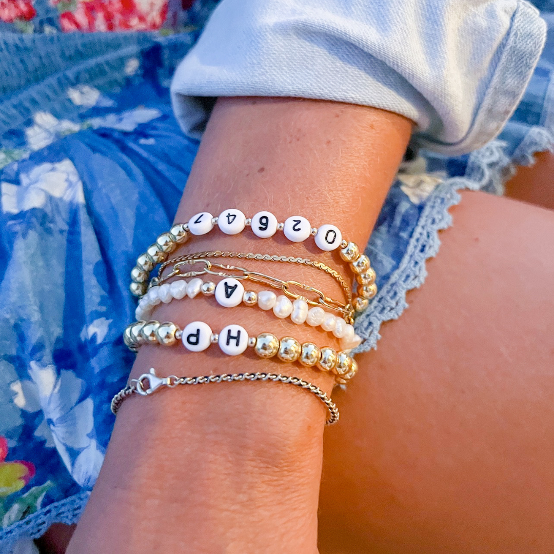 The Mini Pearl Bracelet – Names For Good
