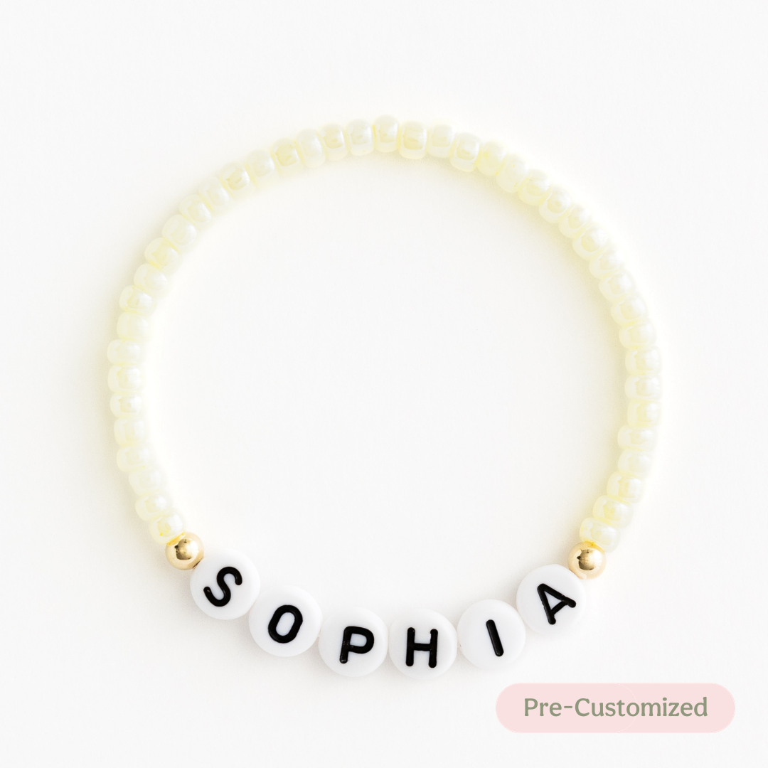 PRE MADE Lemonade Bracelet