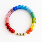 The Rainbow Puff Bracelet