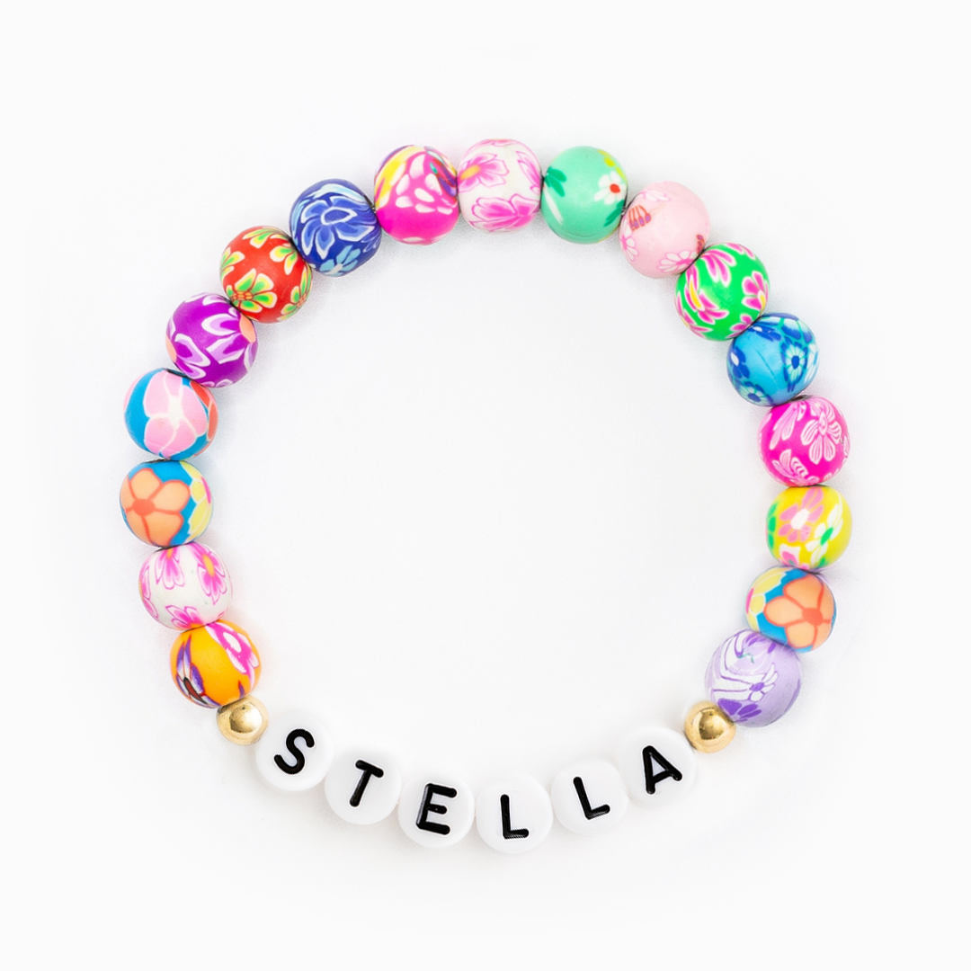Patchwork Floral Bracelet