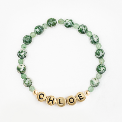 The Speckled Moss Bracelet