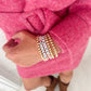 The October Bracelet (Pink Tourmaline)