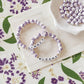 Purple Porcelain Floral