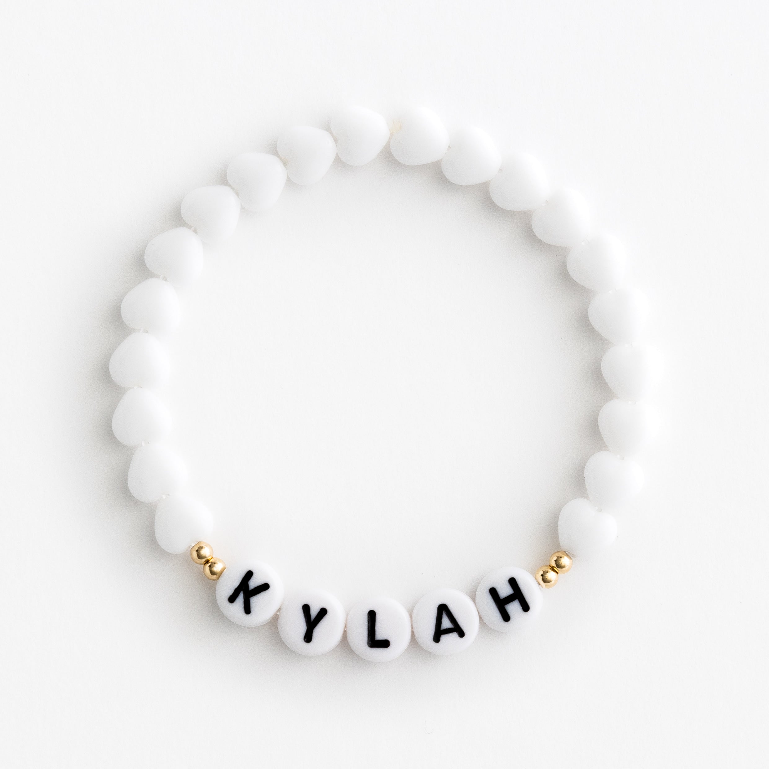 Glass Hearts Bracelet
