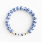 The Blue Porcelain Floral Bracelet