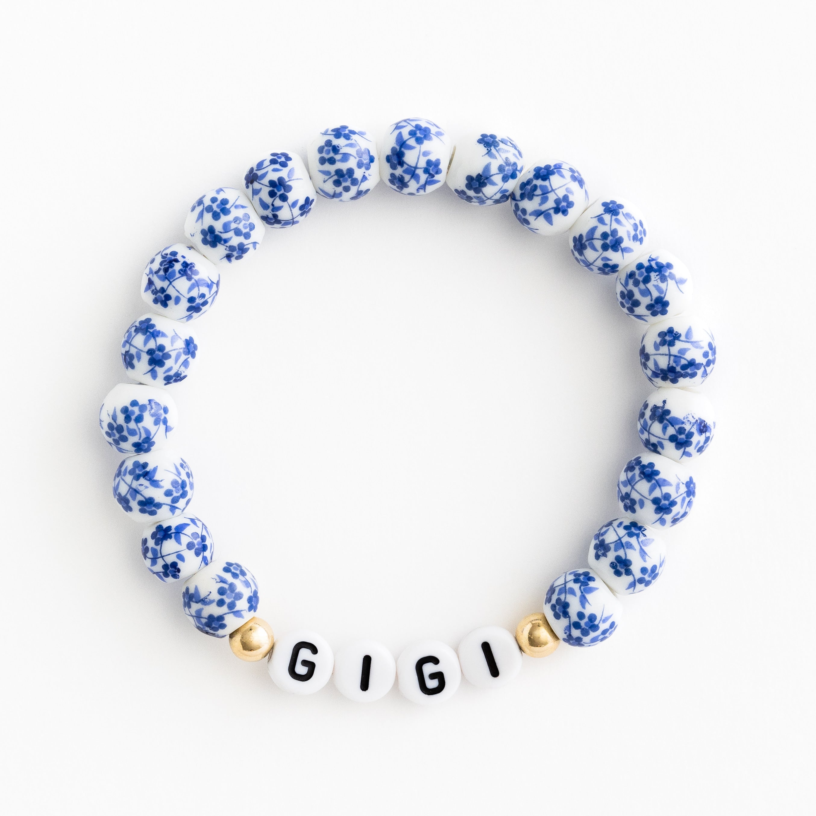 Porcelain Floral Bracelet